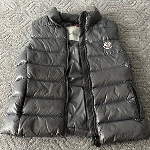 Gray Moncler Vest